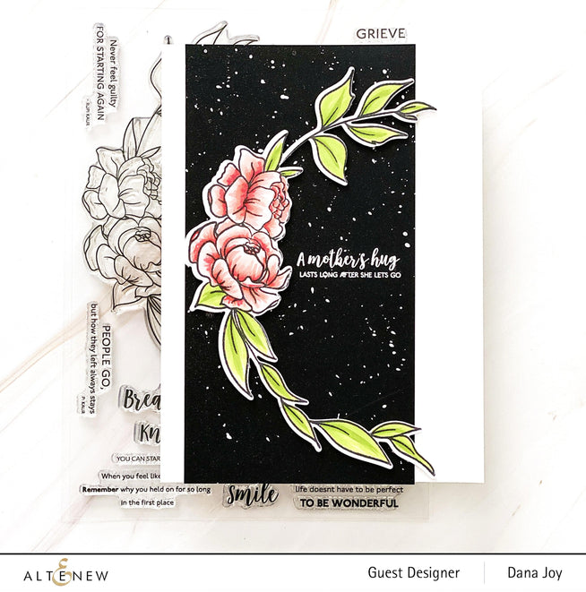 Altenew Stamp & Die Bundle Inspirational Quotes Stamp & Die Bundle