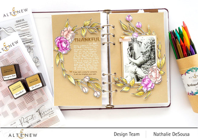 Altenew Stamp & Die Bundle Inspirational Quotes Stamp & Die Bundle