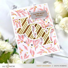 Altenew Stamp & Die Bundle Joyful Greetings