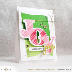 Altenew Stamp & Die Bundle Joyful Greetings