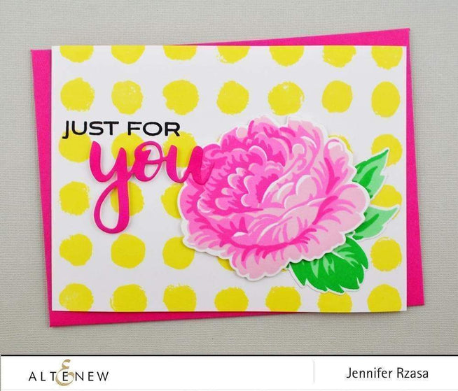 Altenew Stamp & Die Bundle Just for You Stamp & Die Bundle