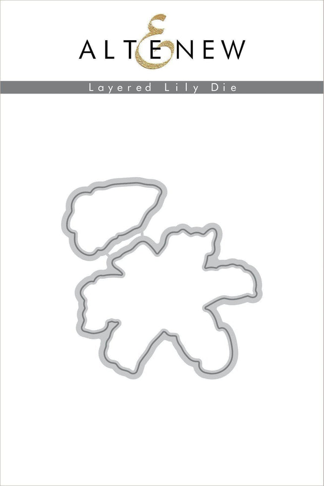 Altenew Stamp & Die Bundle Layered Lily Stamp & Die Bundle