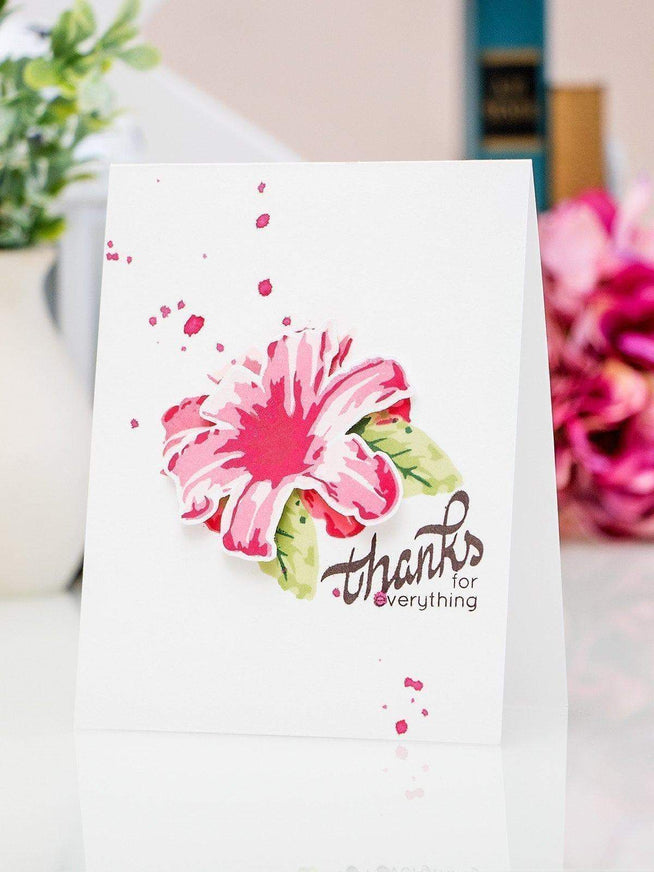 Altenew Stamp & Die Bundle Layered Lily Stamp & Die Bundle