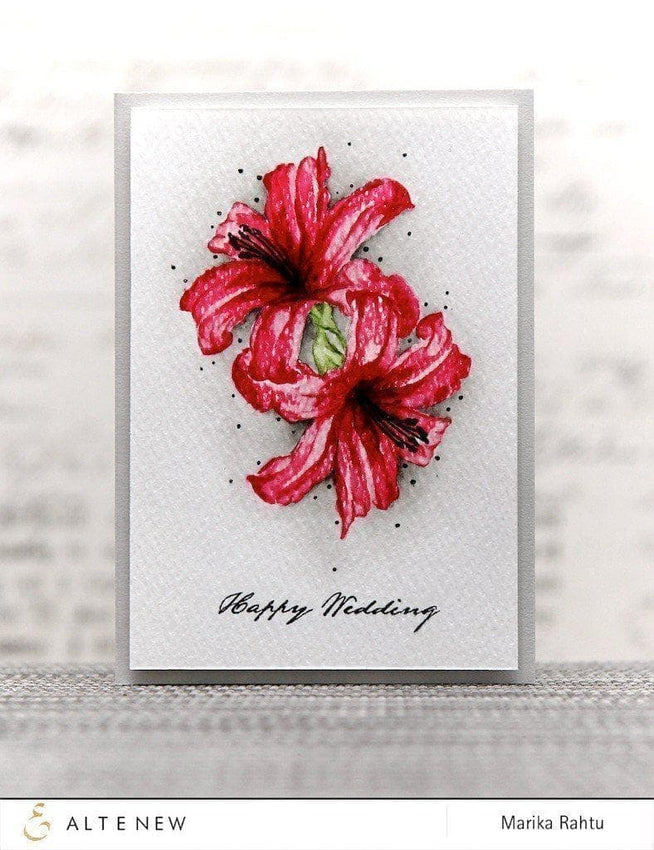 Altenew Stamp & Die Bundle Layered Lily Stamp & Die Bundle