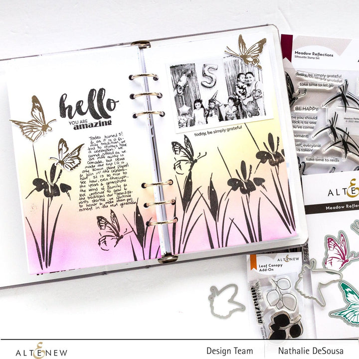 Altenew Stamp & Die Bundle Leaf Canopy Add-On Stamp & Die Bundle