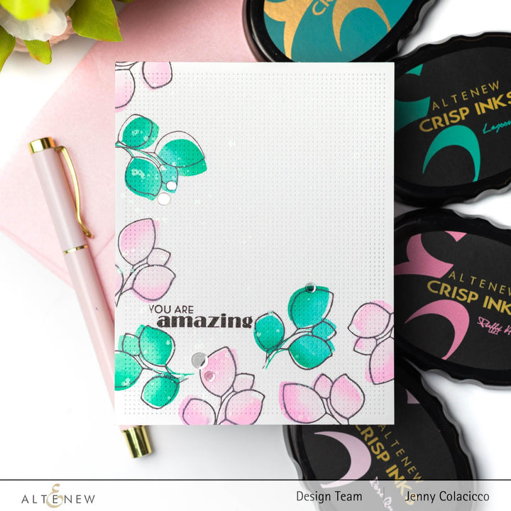 Altenew Stamp & Die Bundle Leaf Canopy Add-On Stamp & Die Bundle