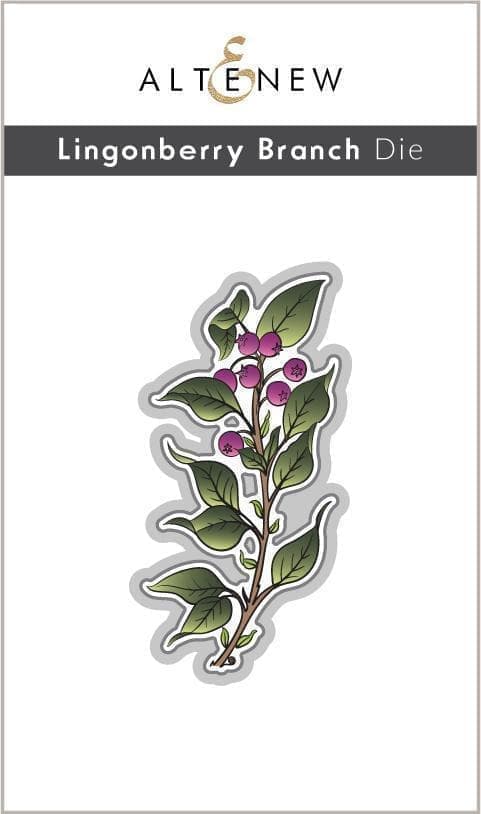Altenew Stamp & Die Bundle Lingonberry Branch Stamp & Die Bundle