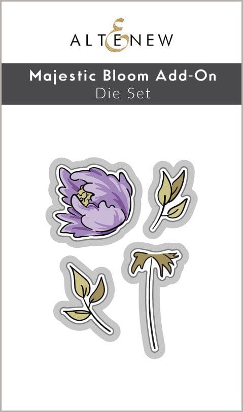 Altenew Stamp & Die Bundle Majestic Bloom Add-On Complete Bundle