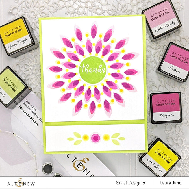 Altenew Stamp & Die Bundle Mandala Maker & Confetti Stamp & Die Bundle