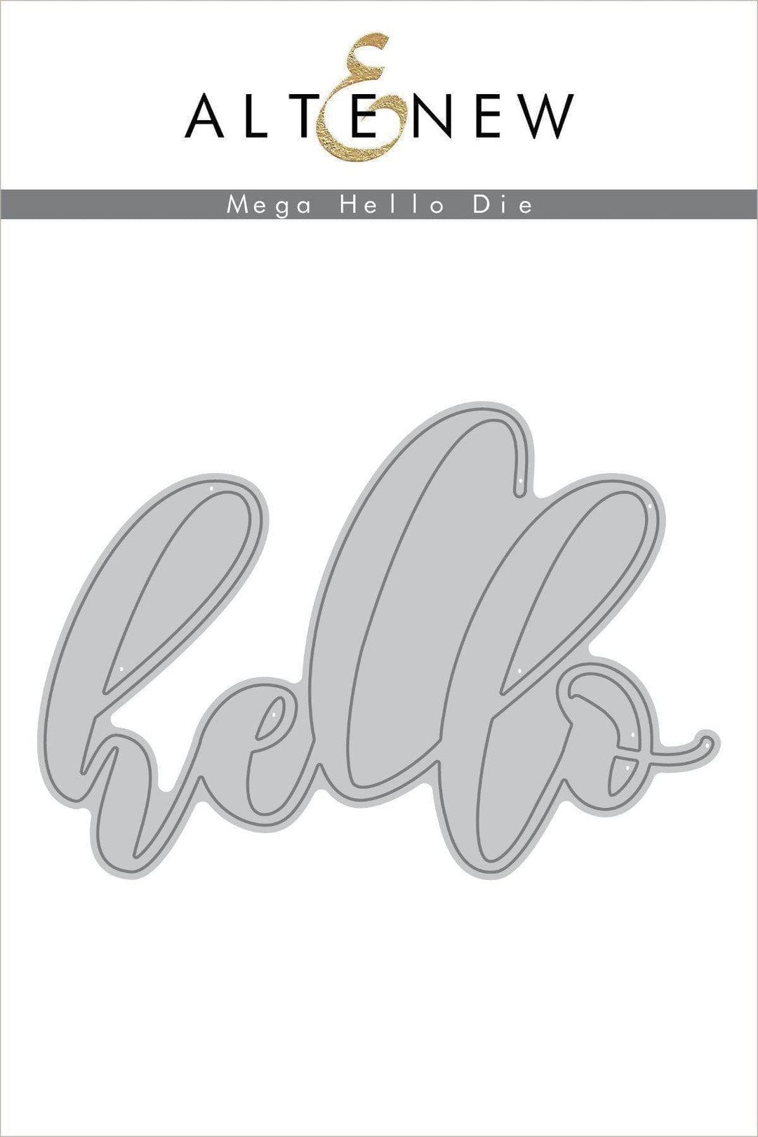 Altenew Stamp & Die Bundle Mega Greetings Stamp & Die Bundle