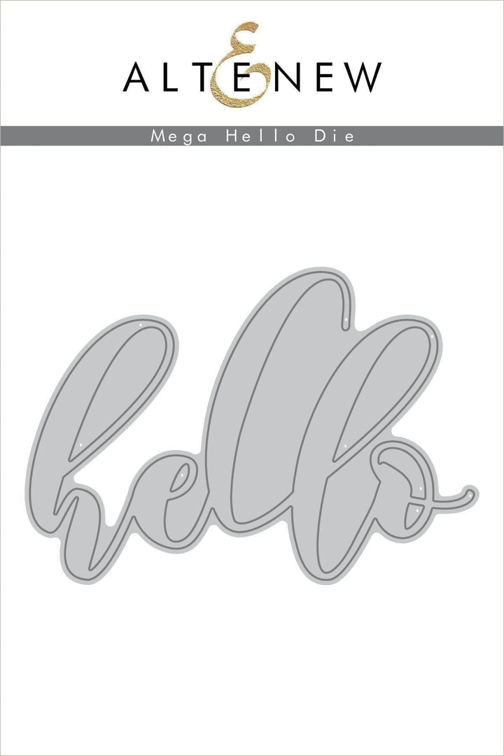 Altenew Stamp & Die Bundle Mega Greetings Stamp & Die Bundle