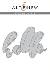 Altenew Stamp & Die Bundle Mega Greetings Stamp & Die Bundle