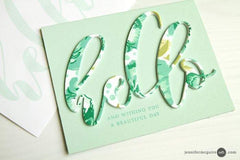Altenew Stamp & Die Bundle Mega Greetings Stamp & Die Bundle