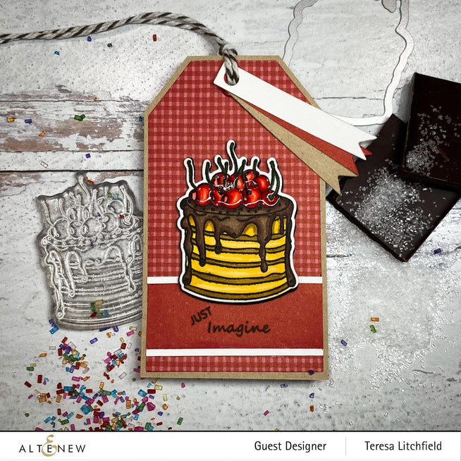 Altenew Stamp & Die Bundle Mini Crepe Cake Stamp & Die Bundle