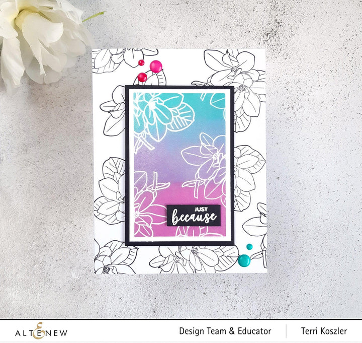 Altenew Stamp & Die Bundle Mini Magnolia Stamp & Die Bundle