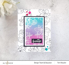 Altenew Stamp & Die Bundle Mini Magnolia Stamp & Die Bundle