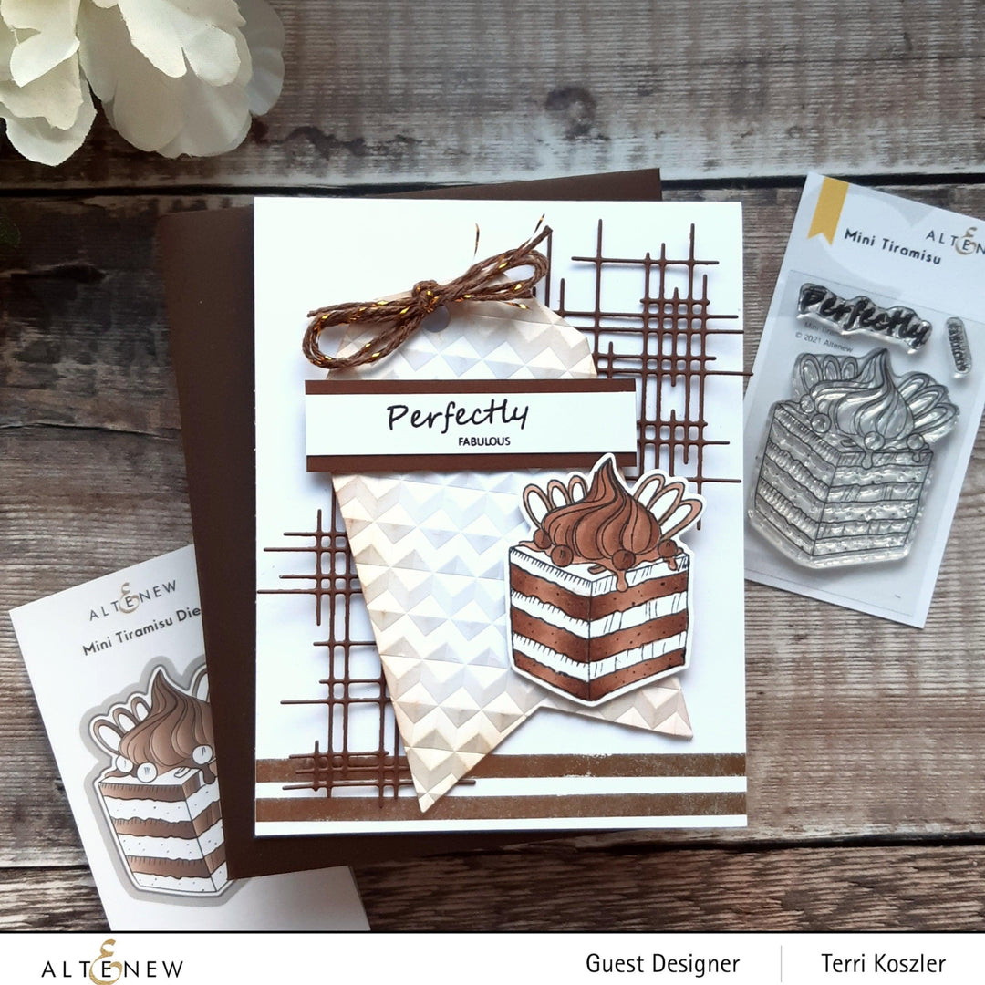 Altenew Stamp & Die Bundle Mini Tiramisu Stamp & Die Bundle