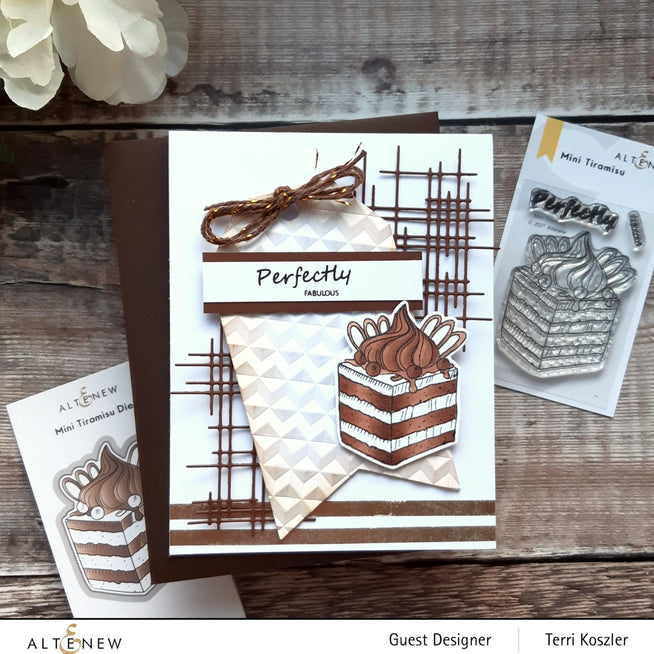 Altenew Stamp & Die Bundle Mini Tiramisu Stamp & Die Bundle