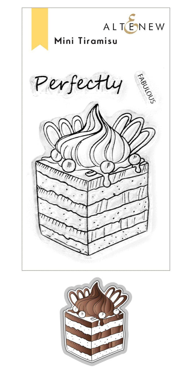 Altenew Stamp & Die Bundle Mini Tiramisu Stamp & Die Bundle