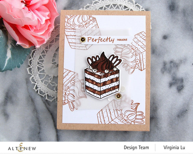 Altenew Stamp & Die Bundle Mini Tiramisu Stamp & Die Bundle