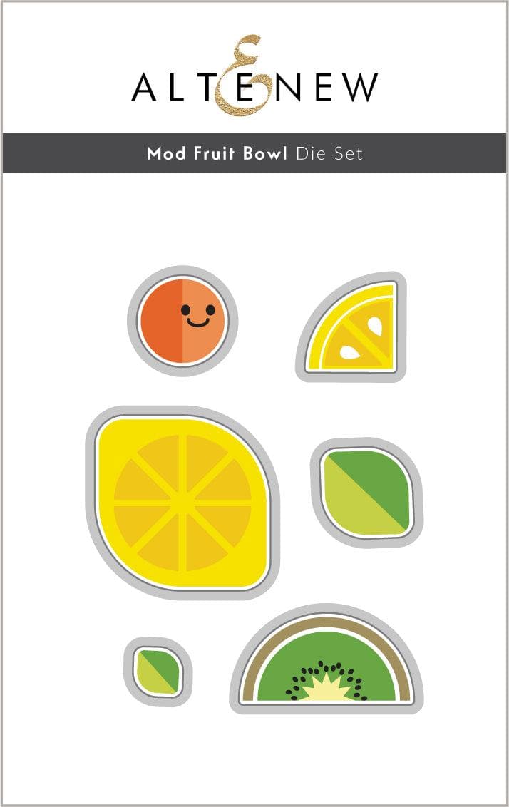 Altenew Stamp & Die Bundle Mod Fruit Bowl Stamp & Die Bundle