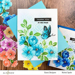 Altenew Stamp & Die Bundle Morning Flowers Stamp & Die Bundle