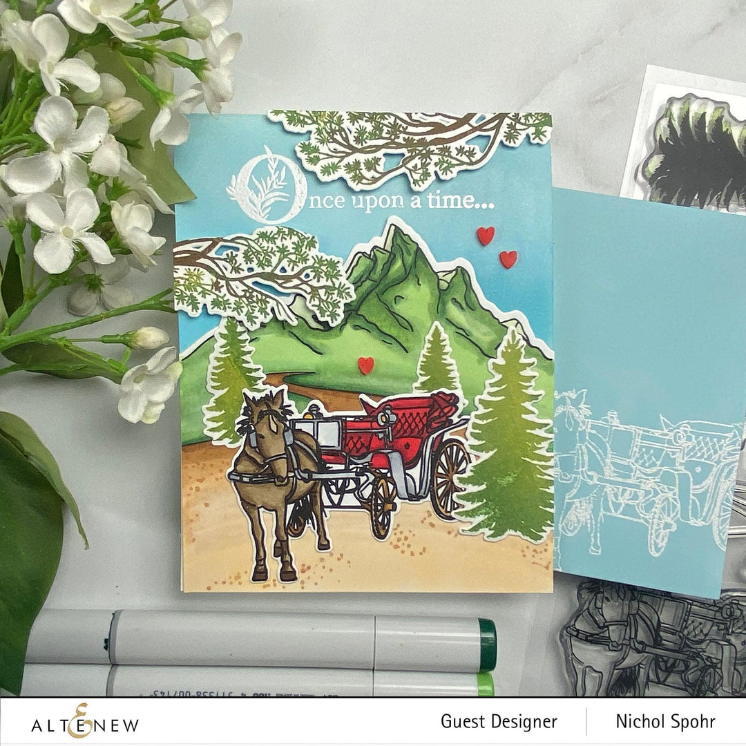 Altenew Stamp & Die Bundle Once Upon a Time Stamp & Die Bundle