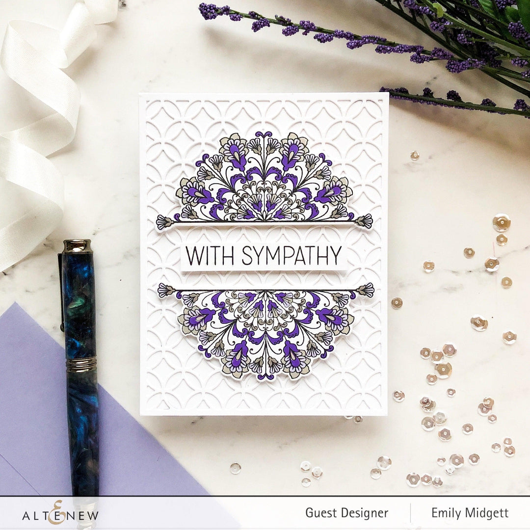 Altenew Stamp & Die Bundle Ornamental Bliss