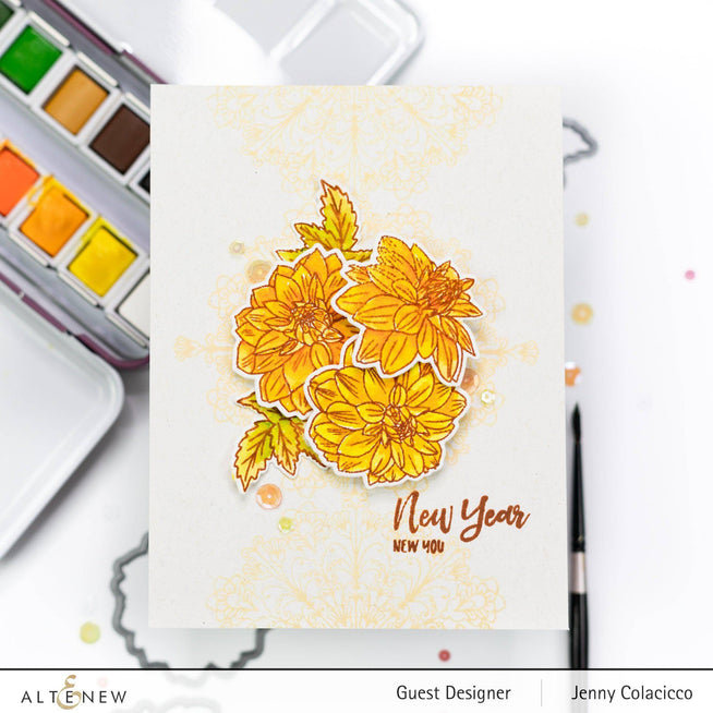 Altenew Stamp & Die Bundle Ornamental Bliss