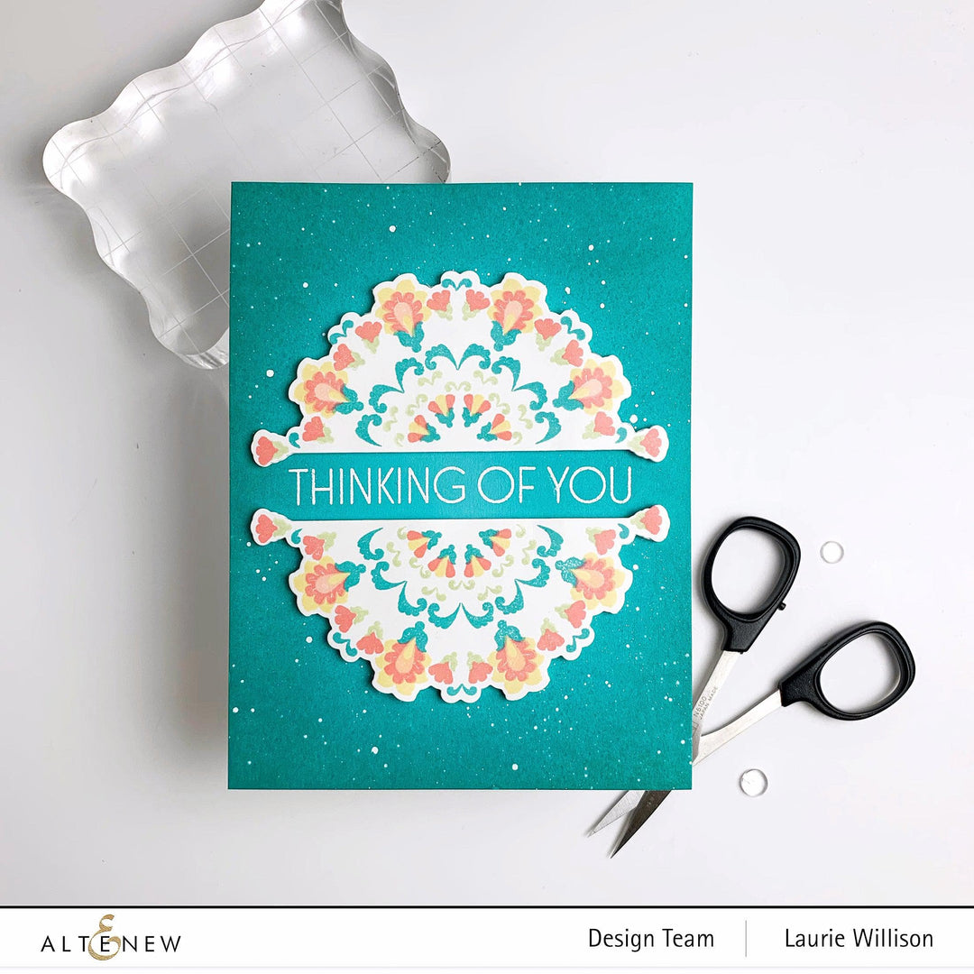 Altenew Stamp & Die Bundle Ornamental Bliss