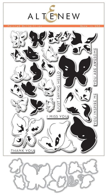 Altenew Stamp & Die Bundle Painted Butterflies Stamp & Die Bundle