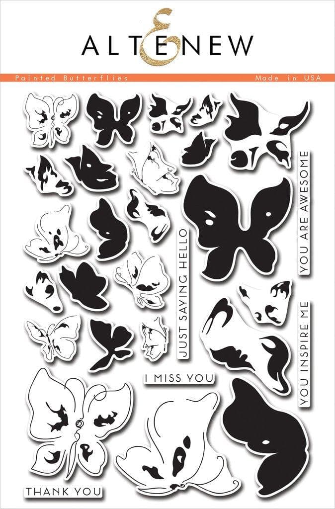 Altenew Stamp & Die Bundle Painted Butterflies Stamp & Die Bundle