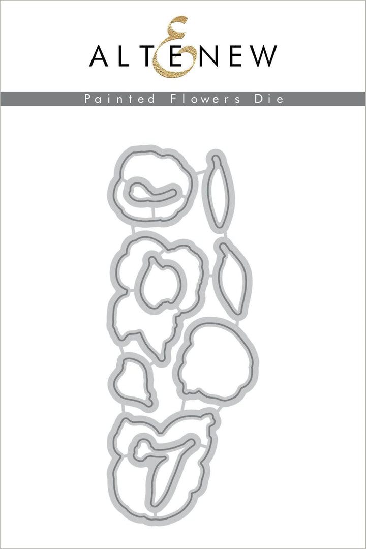 Altenew Stamp & Die Bundle Painted Flowers Stamp & Die Bundle