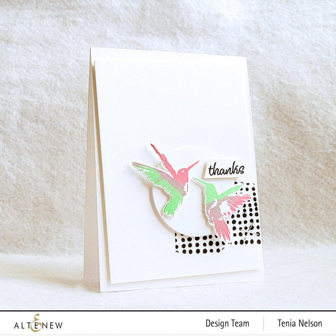 Altenew Stamp & Die Bundle Painted Hummingbirds Stamp & Die Bundle