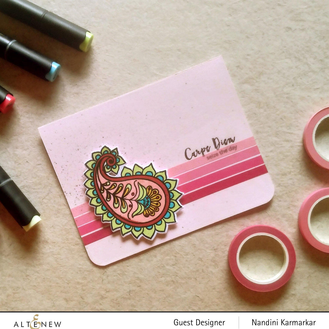 Altenew Stamp & Die Bundle Painted Rainbow Stamp & Die Bundle