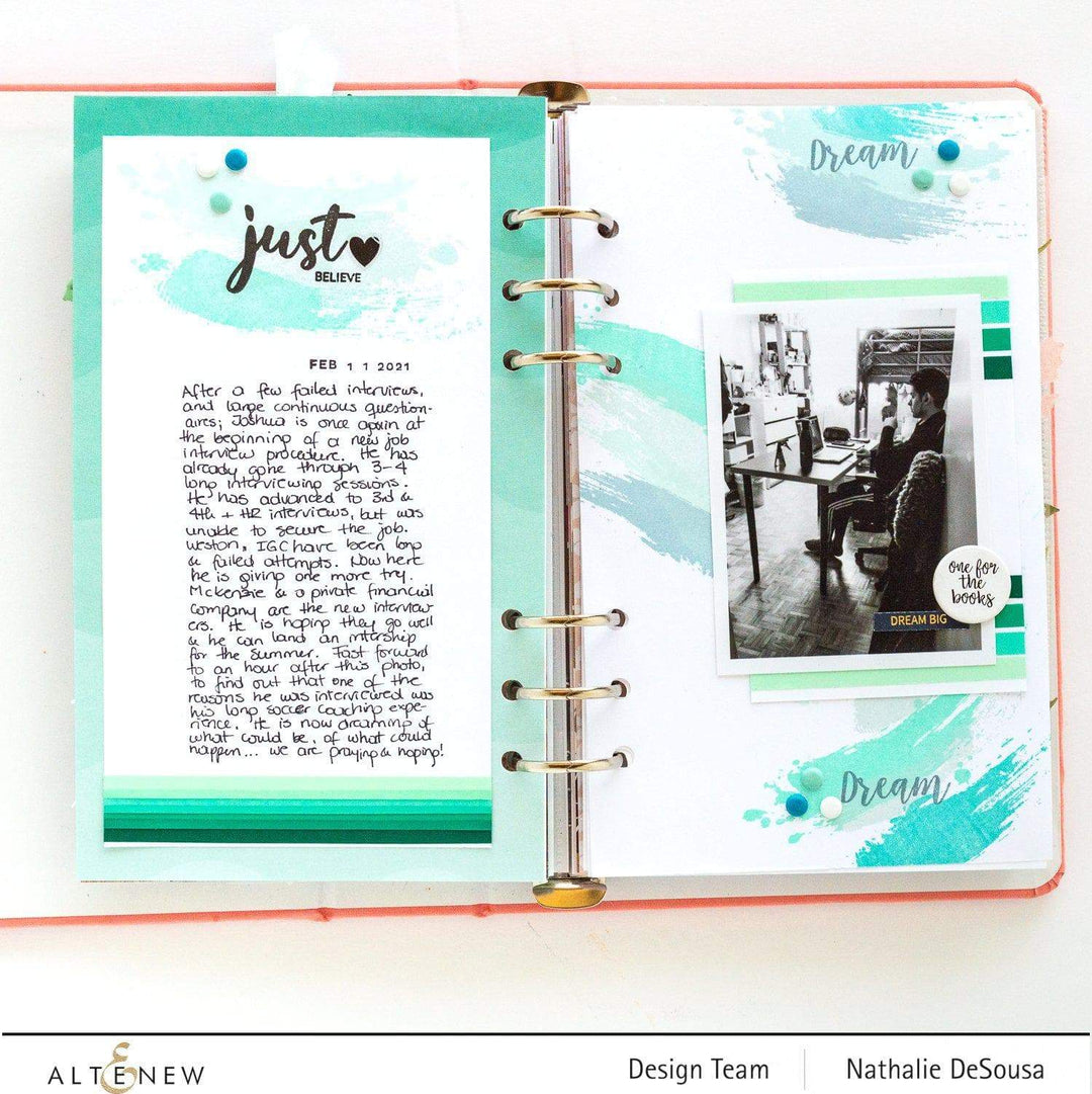 Altenew Stamp & Die Bundle Painted Rainbow Stamp & Die Bundle
