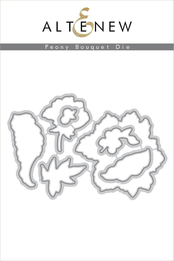 Altenew Stamp & Die Bundle Peony Bouquet Stamp & Die Bundle