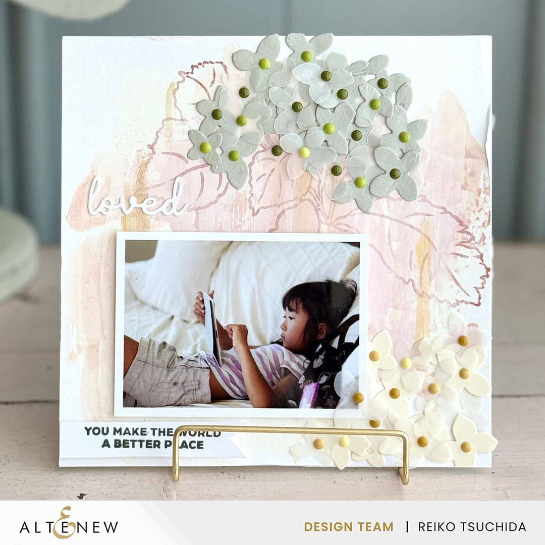 Pop-It-Up: Blooming Hydrangea Stamp & Die Set