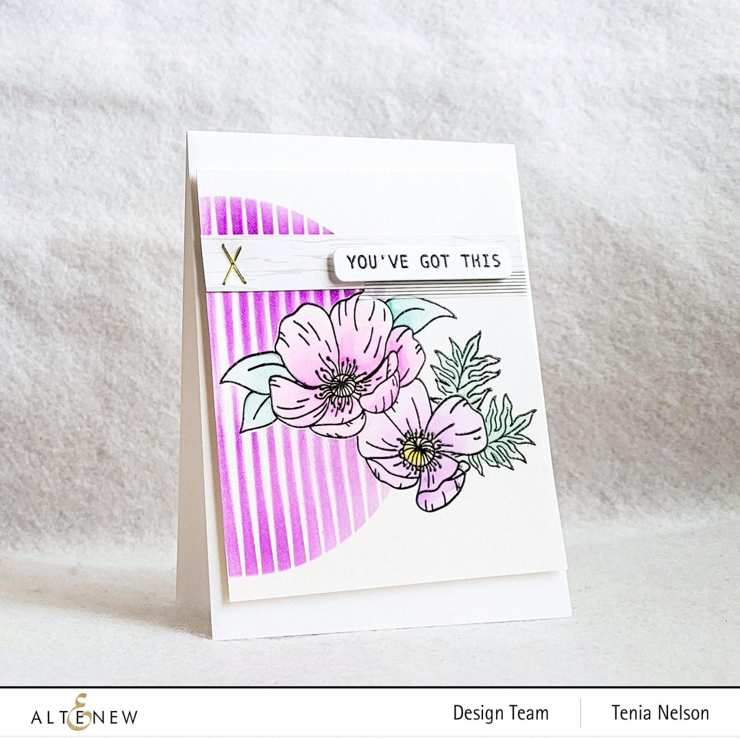 Altenew Stamp & Die Bundle Poppy Arrangement Stamp & Die Bundle