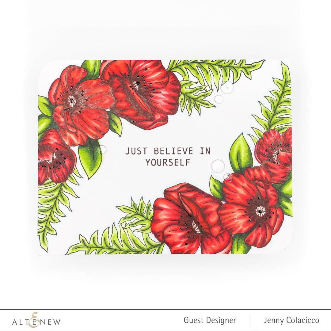 Altenew Stamp & Die Bundle Poppy Arrangement Stamp & Die Bundle