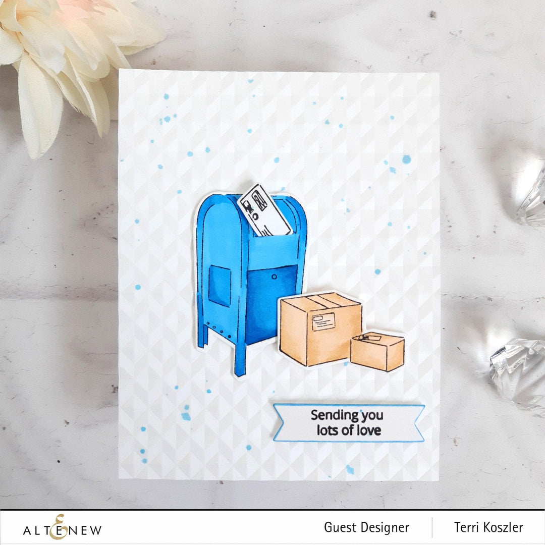Altenew Stamp & Die Bundle Postal Heroes Stamp & Die Bundle