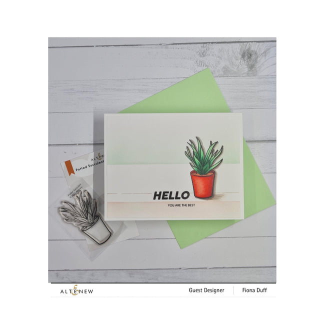 Altenew Stamp & Die Bundle Potted Succulent Stamp & Die Bundle