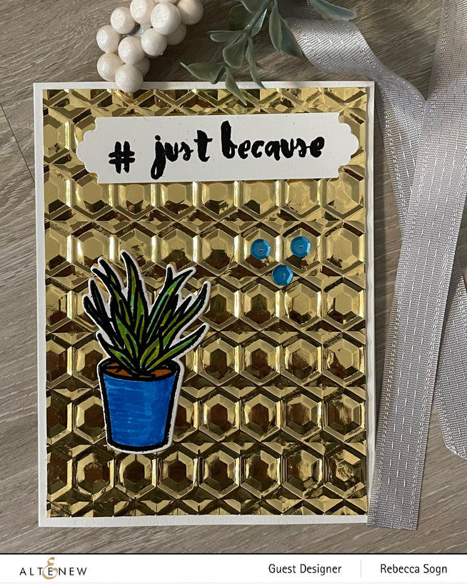 Altenew Stamp & Die Bundle Potted Succulent Stamp & Die Bundle