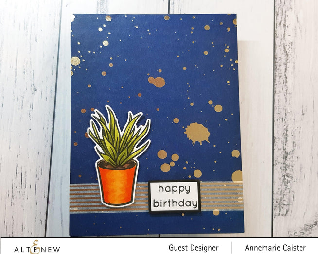 Altenew Stamp & Die Bundle Potted Succulent Stamp & Die Bundle
