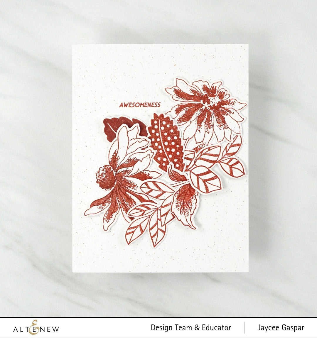 Altenew Stamp & Die Bundle Retro Plantines Stamp & Die Bundle
