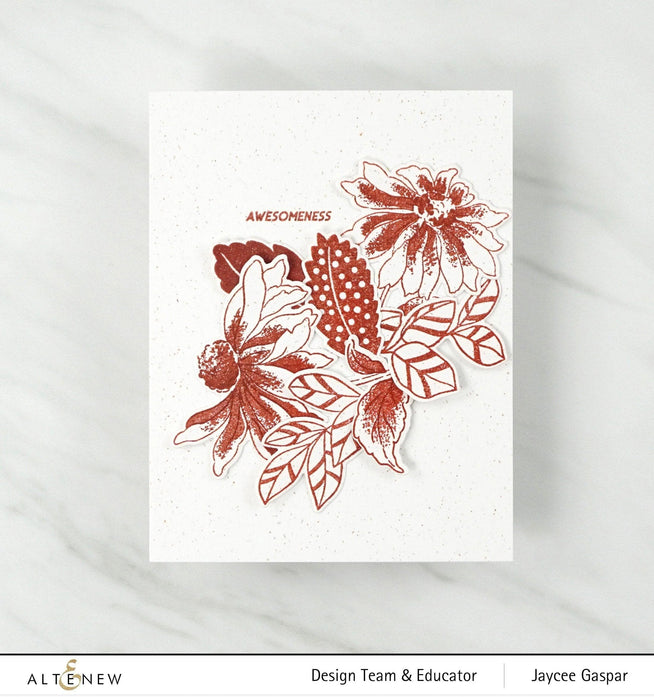 Altenew Stamp & Die Bundle Retro Plantines Stamp & Die Bundle