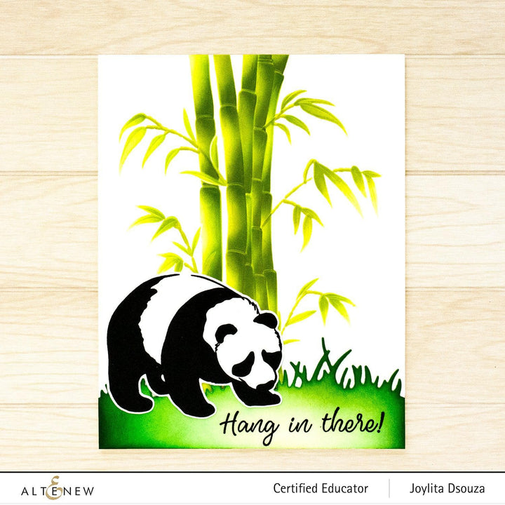 Altenew Stamp & Die Bundle Roaming Pandas