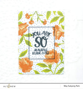 Altenew Stamp & Die Bundle Rose Spray Stamp & Die Bundle