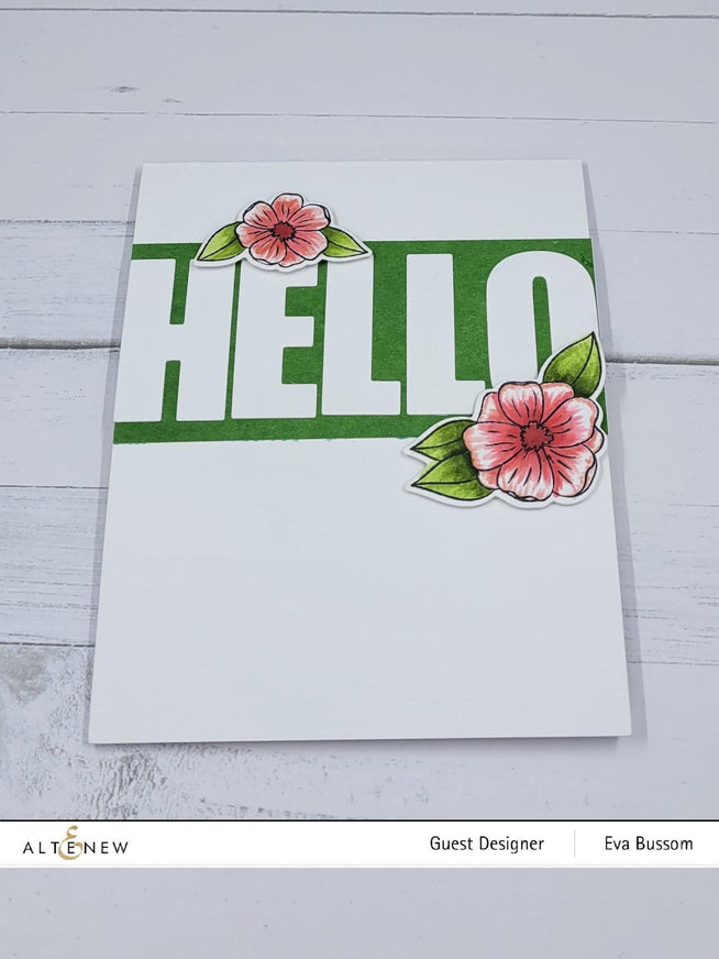 Altenew Stamp & Die Bundle Rounded Blossoms Stamp & Die Bundle