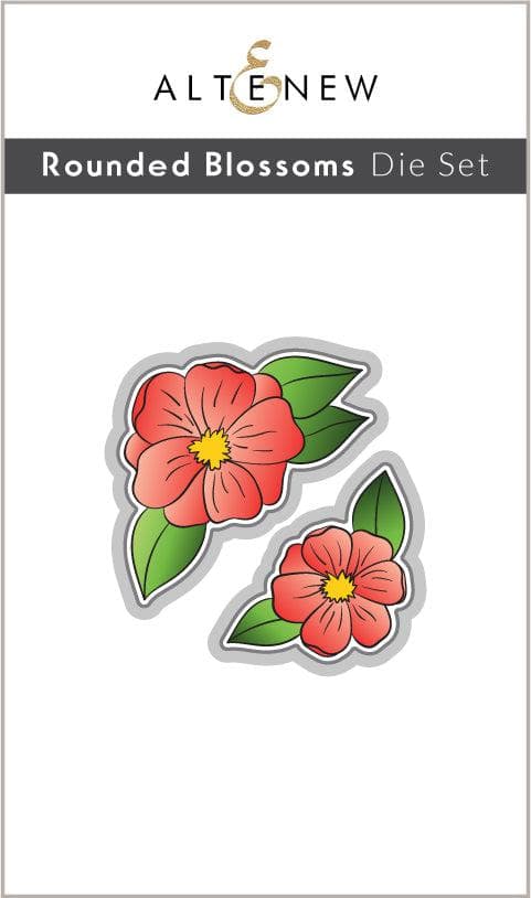 Altenew Stamp & Die Bundle Rounded Blossoms Stamp & Die Bundle